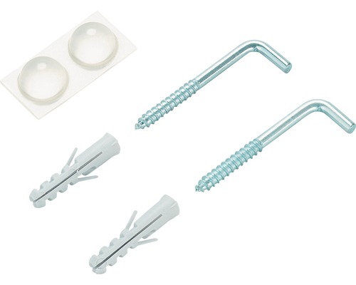 Set fixare oglinda diblu si holzsurub "L" 8/4.5X45 px-084545-100